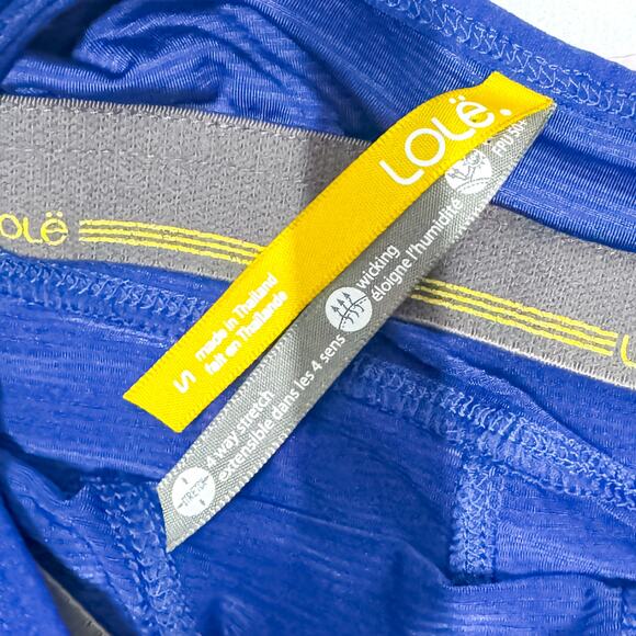 Lolé Blue 4-Way Stretch Active Racerback Dress - XS - Picture 7 of 10